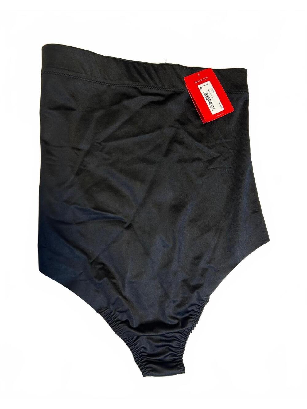 Spanx High Waist Shaping Brief Panties Black Medium NWT